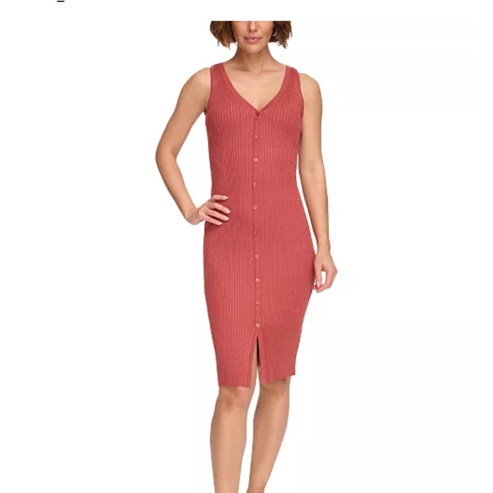 Calvin Klein ribbed dress